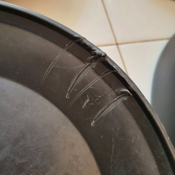 Dinex Warmer Base Home Care Onyx Black Fits 9 in Plate Cover Lid 6 pc Set - Picture 3 of 9